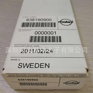 Molex/莫莱克斯63819-0900 原装现货