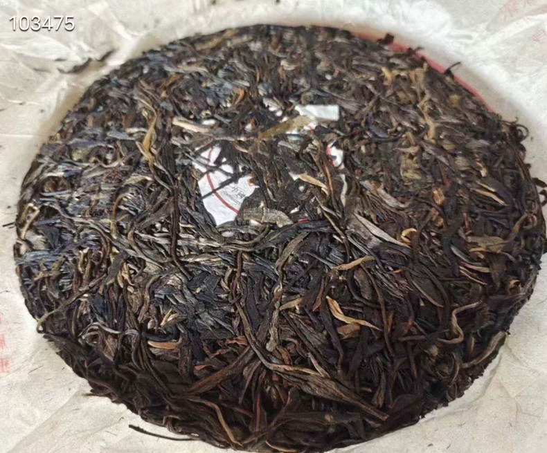 雲南景邁生態圓茶357克蜜香甘甜虧本清倉2003年普洱生茶 普洱茶 BUASHOP普洱老茶
