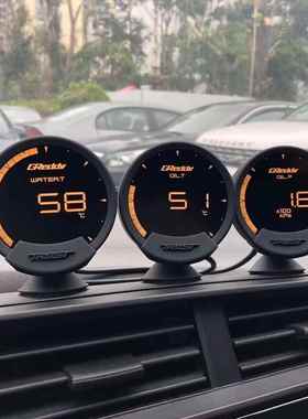 汽车改装OBD仪表GREDDY天狼星液晶显示多功能转速表涡轮增压表