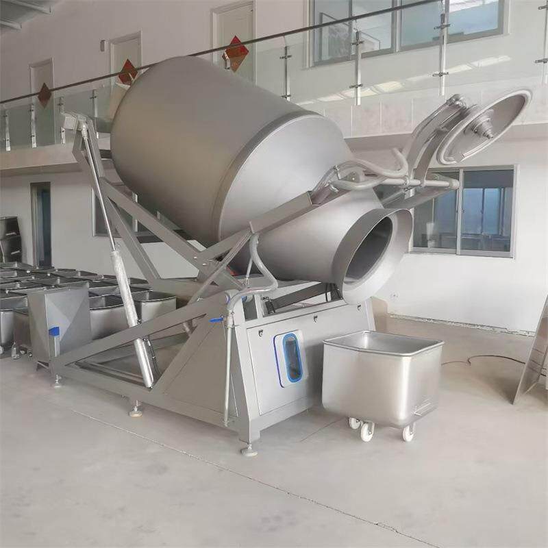 肉制品可倾斜液压滚揉机 午餐肉肠类腌肉机鸡柳入味液压滚揉设备