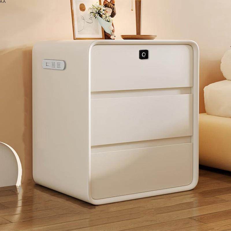 办公室文件柜木质带锁小柜子收纳柜抽屉柜桌下储物柜矮柜置物边柜