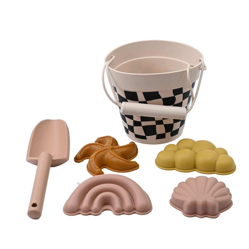 Silicone Beach Toys Kids Sand Molde Tools Set Summer Water P