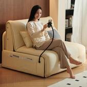 语音智能电动沙发床可折叠两用2024新款 多功能单双人小户型网红款