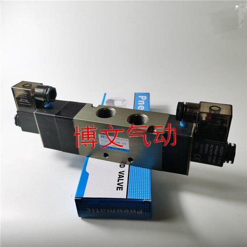 电磁阀4V430C-15 4V430E-15 4V430P-15三位五通换向