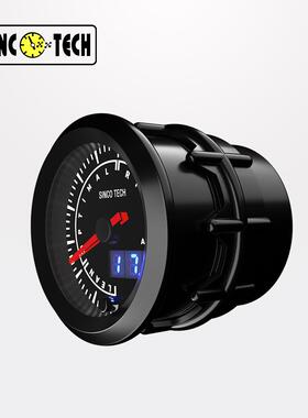 SINCOTECH高速步进电机2吋7彩LED数码表空燃比黑色52mm DO6368