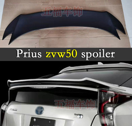 适用新普锐斯尾翼改装zvw50顶飞机翼roof spoiler prius TOP wing