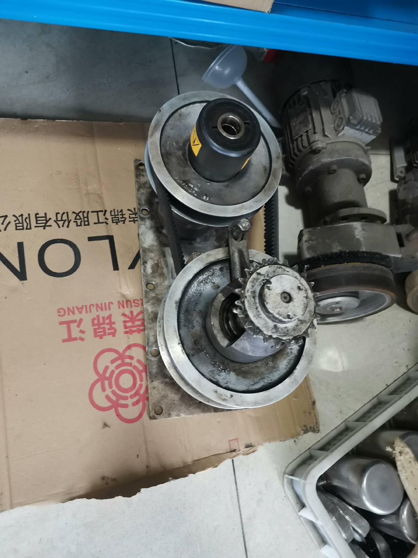 立信定型机下超喂无极调速