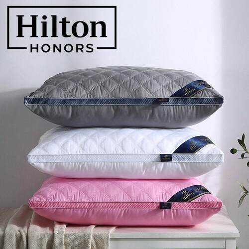 2 Pack Firm Support Bed Pillows for Back and Side Sleepers