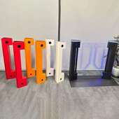 白色垂直速通小摆动人行横道大门门禁管理系统刷卡人脸识别机