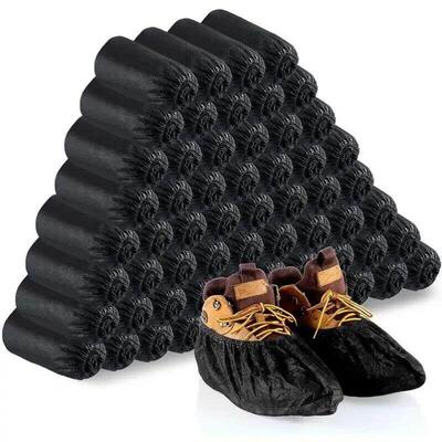 Disposable Boot Shoe vers 100 Count Foot Booties Shoe vering