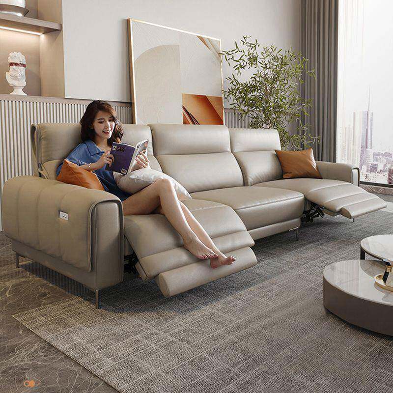 2026新款意式沙发电动沙发多功能沙发客厅现代轻奢贵妃小户型