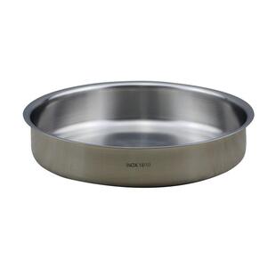 9QXC18/10不锈钢蒸鱼盘大圆盘蒸盘304蒸糕凉皮盘水果盘20 24 26 2