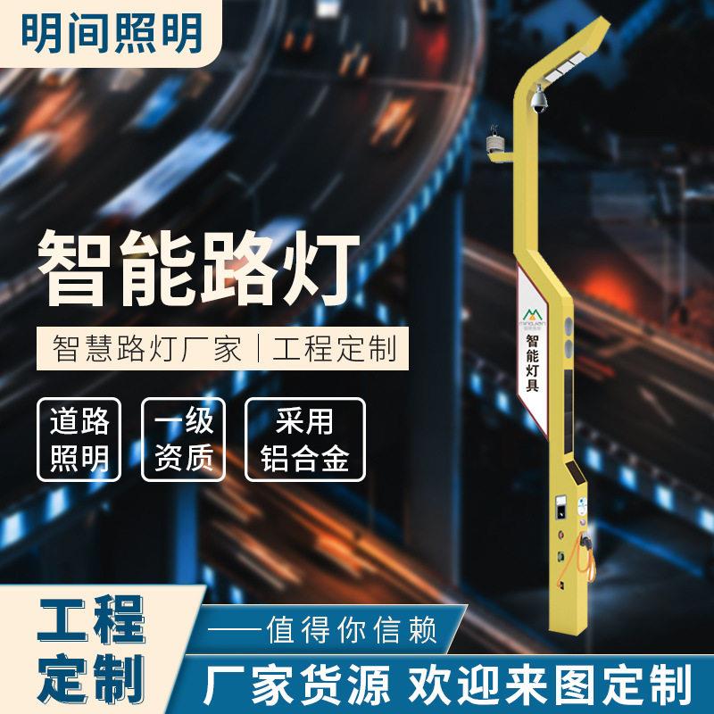供应街道led灯杆小区集充电桩道路灯具/智慧路灯/