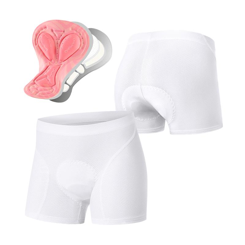 高档ARSUXEO骑自行车内裤动感单车行裤硅季胶垫减震女透气四山地