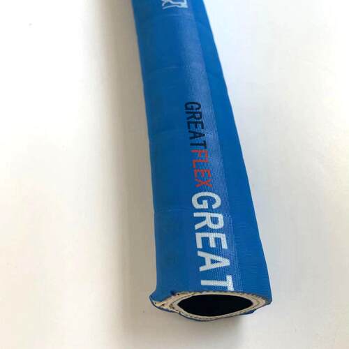GREATFLEX蓝色钢丝橡胶管防静电管防火阻燃RU40S工厂