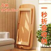 餐桌客厅家用可折叠实木茶几小户型免安装 茶桌出租屋卧室休闲桌子