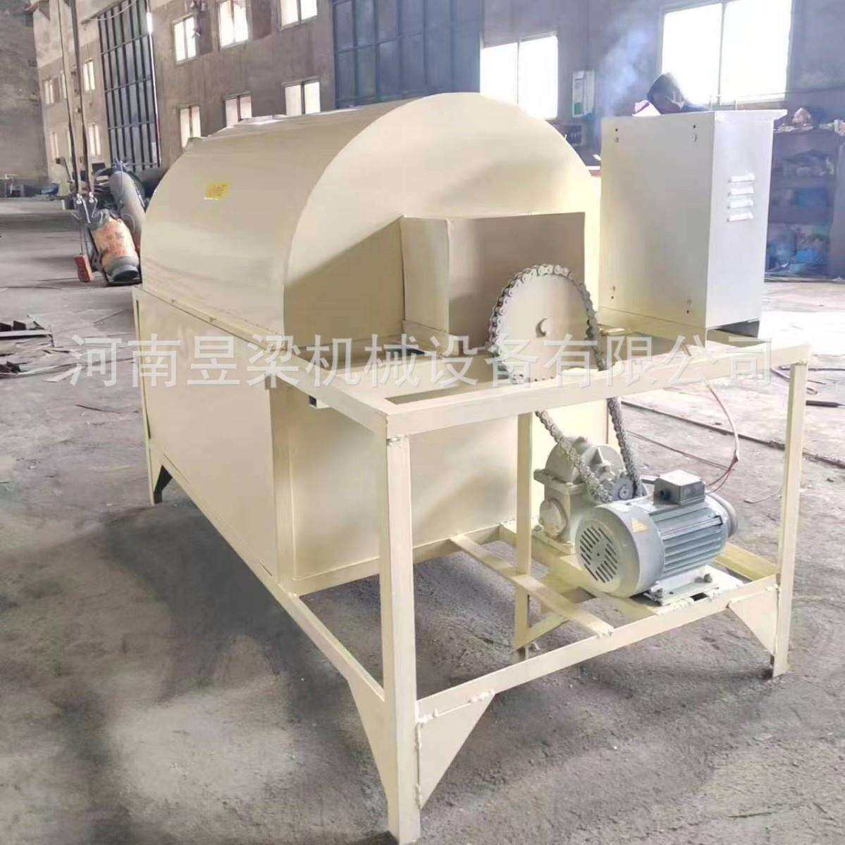 电加热炒板栗机器 瓜子花生炒货机翻炒机芝麻大豆坚果炒锅厂家