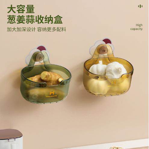 A luxurious yet practical kitchen storage basket and organiz