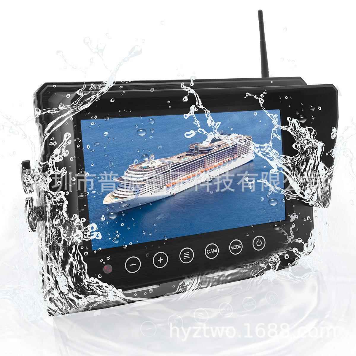 7寸9寸10.1寸防水显示器车载防震防尘显示器金属外壳AHD1080P高清