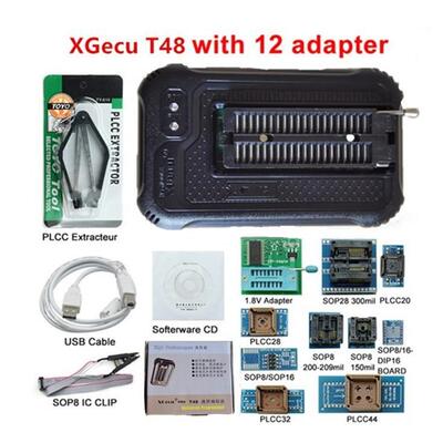 XGecu T48 TL866通用编程器 笔记本汽车主板 flash bios烧录