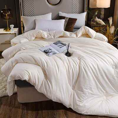 A提类全棉大豆被保暖被纯棉花冬单双被人冬季春ASN纯棉芯秋棉被礼