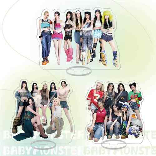 明星周边亚克力立牌BABYMONSTER Ruka河井瑠花 摆件创意装饰品