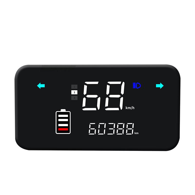 码速度表显示屏电动车液晶表48v60v72v量表仪表通用总成里程电