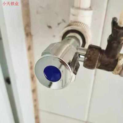 热水器三角阀大流量开关加长一进二出304不锈钢三通水阀全铜冷.