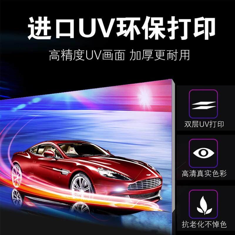 新款直销双面LED卡布挂墙式灯箱商场uv软膜无边框立式户外防水发