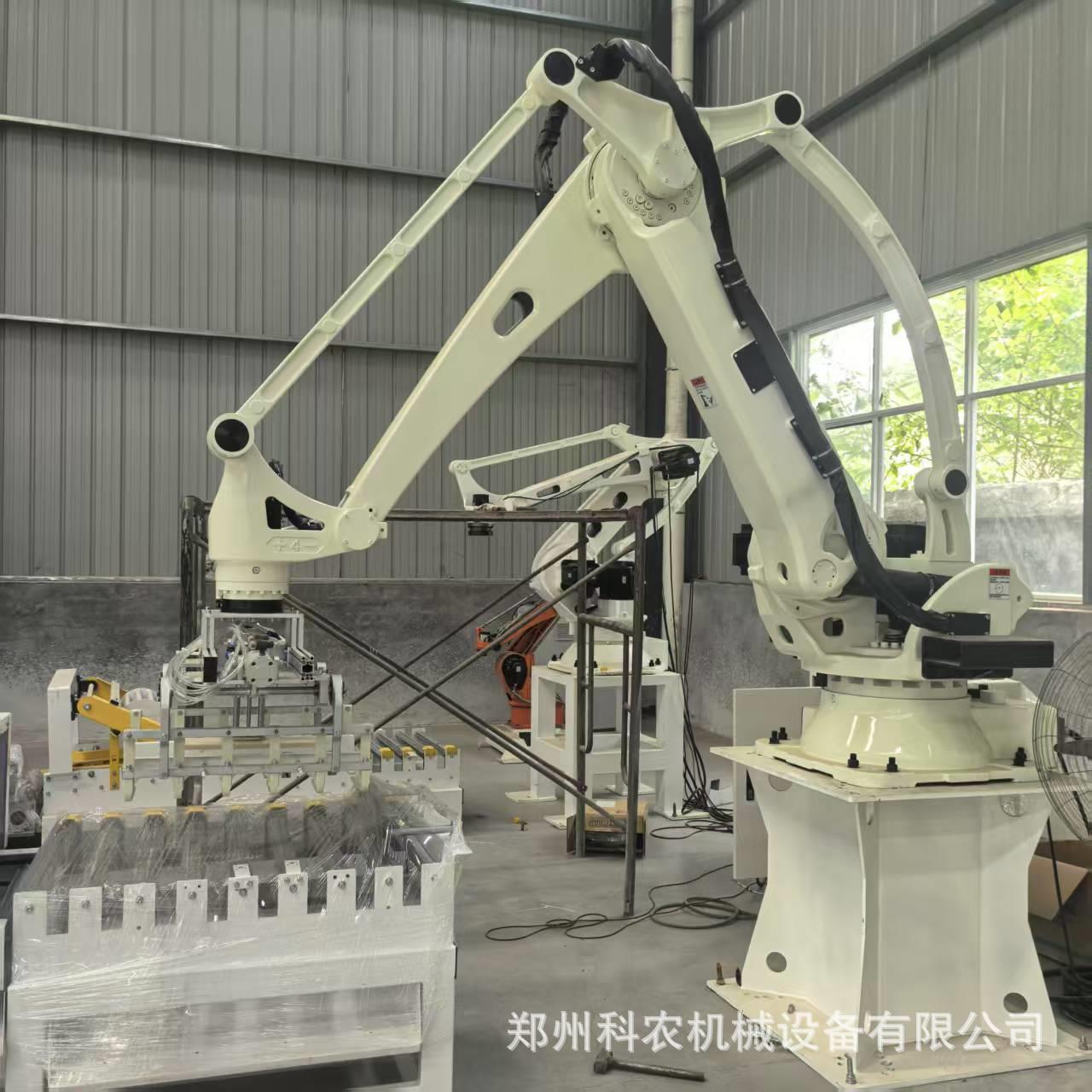 源头厂家纸箱立柱码垛机流水线编织袋桶装水全自动码垛机定制