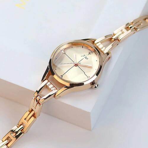 Bracelet Watch For Women Elegant Rose Gold Ladies Luxury Wri