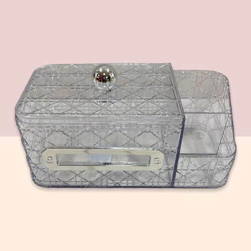 New Arrivals: Damier Pattern Multi-functional Tissue Box in