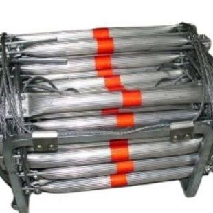 钢丝绳软梯绳梯消防逃生软梯铝合金梯家用高空救援工程防火攀爬梯