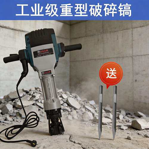 工业级重型雷霆金钢电镐大功率拆墙电锤用工业混凝土路面破碎镐