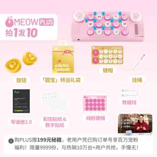 正品口袋乐键盘dPlus光遇音钢琴玩具随乐器身mii电子琴儿童生日礼