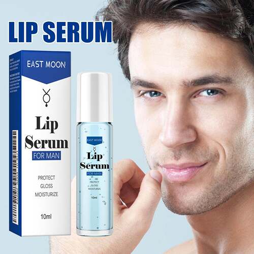 EAST MOON Lip Essence Roll-On: Moisturizes, Reduces Fine Lin
