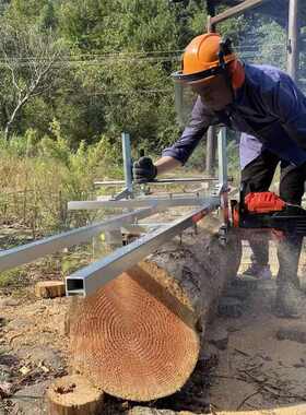 36寸42寸120CM90CM油锯开板架开料机开板支架070油锯手动支架