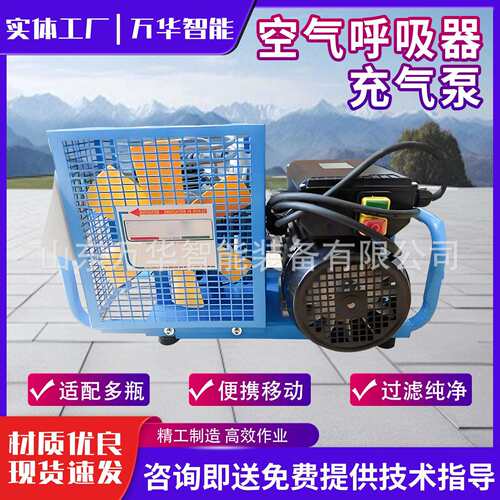 空气呼吸器机小型压设备可移动式压压缩机填充泵