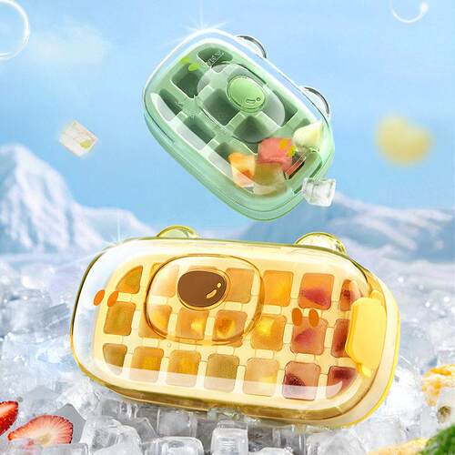 Food-grade Ice Cube Tray for Home Use, Easy Press-to-Release
