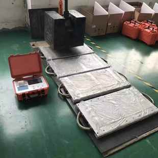汽轴仪60便吨便携式 移动地 称重仪沙PII石渣土8重0t动车态无线携式