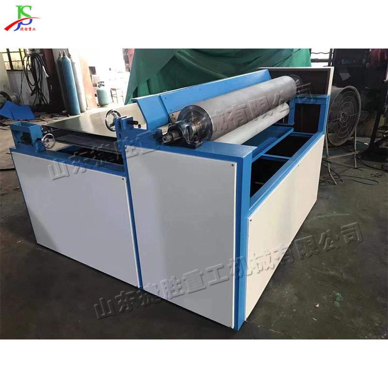 卧式海绵过胶机 动全自动制服装上胶机 电绵海擦黑白面js-sdi-8上