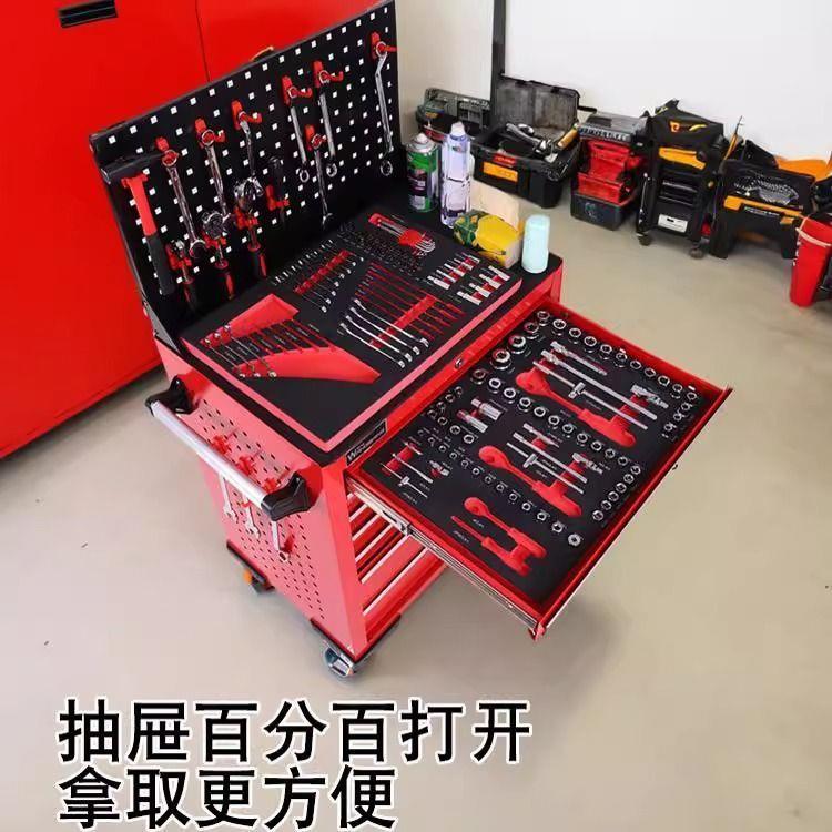 移旺汽修动屉式工具车工640具箱车间工具柜维修手邦推车箱零件抽