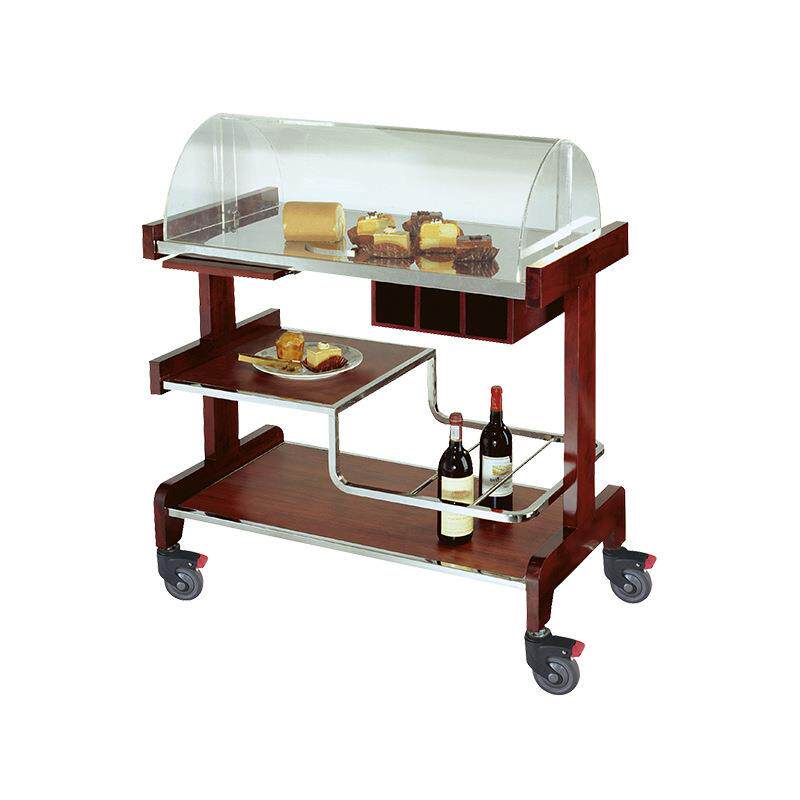 方酒店用品C-27星级豪华酒店饭店餐厅蛋糕店贵客厅木制糕点车