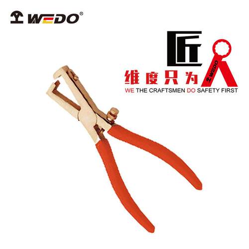 WEDO维度工具防爆剥线钳无火花无磁铍青铜钳子夹钳子剥线钳BE257C