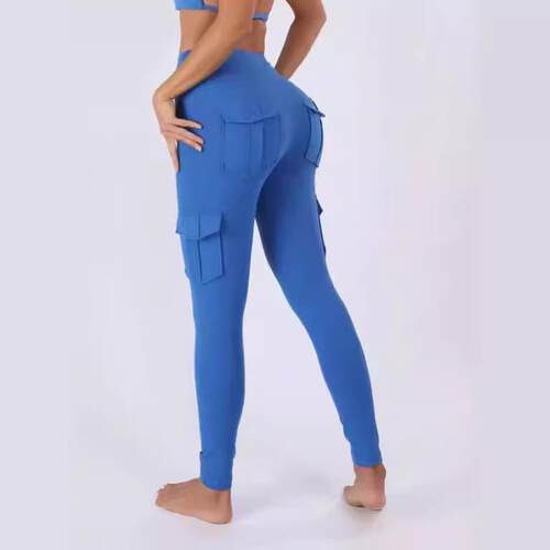 Breathable multi pocket sports, sandblasting yoga,