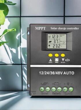 发60-10AMPPT太阳能控制器光伏板电电12/充240/48V自适应房KNF车