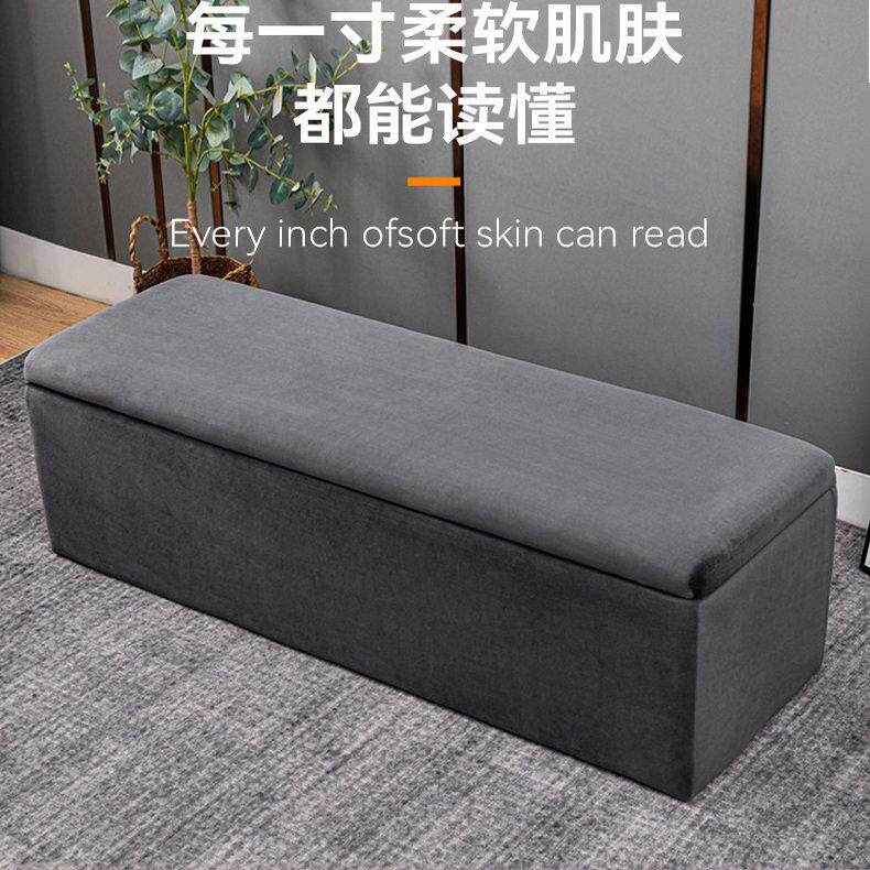 翻盖换鞋凳套弹力全包储物换鞋凳罩家用门口防尘耐磨凳子保护套