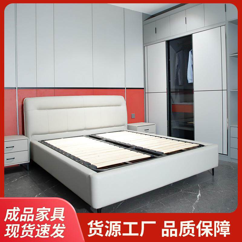 现代简约主卧次卧儿童房女儿房推拉门衣柜壁柜支持