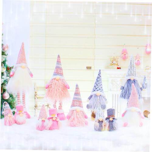 Christmas doll window display Christmas decorations