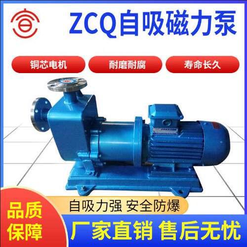 ZCQ65-50-160不锈钢自吸磁力泵专业ZCQ不锈钢自吸磁力泵